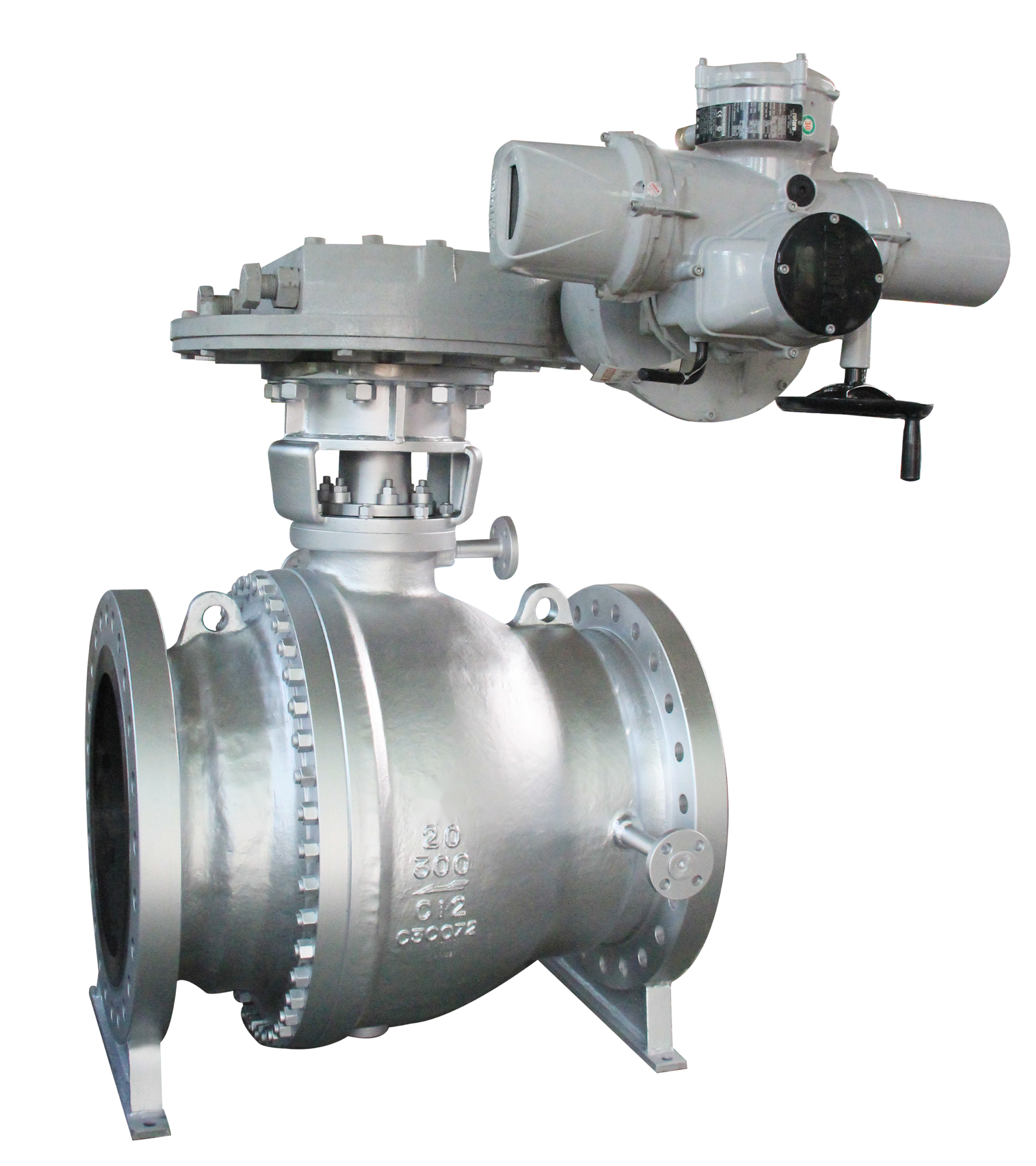 Cast Steel Trunnion Mounted Ball Valve